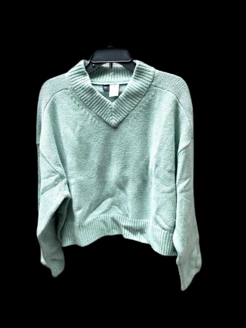 ❤️ GAP CASHSOFT HIGH V-NECK CROPPED SWEATER NEW SIZE SMALL